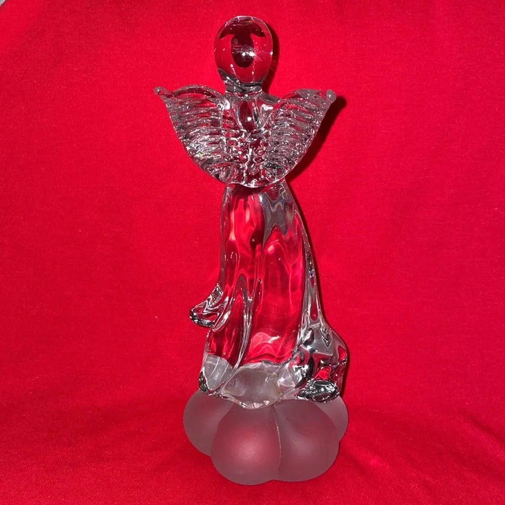 Vintage 1976 Bicentennial handcrafted Crystal praying Angel figurine. - Picture 6 of 7